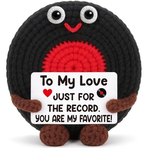 <span class=keywords><strong>Regalo</strong></span> de <span class=keywords><strong>Cumpleaños</strong></span> Hecho a Mano con Vinilo de Ganchillo para Hombre, Novio, Amante de la Música, <span class=keywords><strong>Regalo</strong></span> para el Día del Padre, Aniversario - Product Image 4