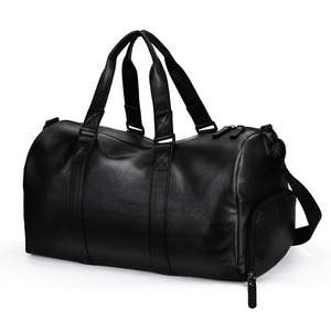 Sac de sport et de voyage en cuir PU durable, imperméable, grand format, pour extérieur, personnalisable, vente en gros, commande mixte en vrac, prêt à expédier (RTS) - Product Image 2