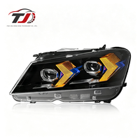 Ensemble de phares LED pour X3 F25 2010-2013, mise à niveau avec DRL bicolore, phares adaptatifs, 8000 lumens, 6000K