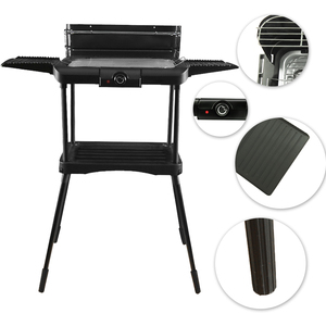 <span class=keywords><strong>BBQ</strong></span> <span class=keywords><strong>elettrico</strong></span> da interno/esterno con parabrezza e termostato 2000W per il mercato ue con CE,EMC,LVD,GS,LFGB - Product Image 4