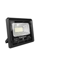 Lampu Sorot LED Tenaga Surya 100W 6000K 80-90LM/W Tahan Air IP67 untuk Luar Ruangan, Lampu Jalan dan Tempat Parkir Tenaga Surya untuk Aplikasi Jalan