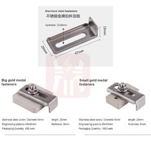 Supporti Antiscivolo SPEEDONE in Acciaio Inox per Lavelli Sottopiano, Accessori di Fissaggio per Lavello da Cucina, Modello Fujian - Product Image 6