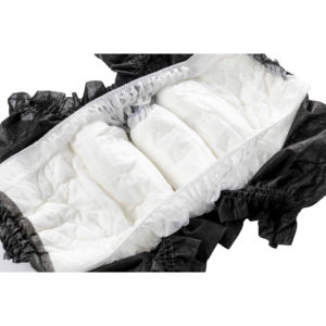 عينات Insoftb مخصصة منخفضة موك مجاني للبالغين أسود يمكن التخلص منه سراويل قابلة للسحب عالية الامتصاص - Product Image 5