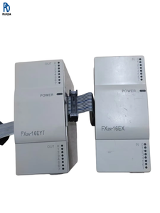 โมดูลขยายอินพุตดิจิตอล 16 จุด FX2N-16EX DC24V ระบบควบคุม PLC อุตสาหกรรมอัตโนมัติ - Product Image 1