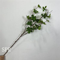 SPR Hängende Pflanze Brautjungfernstrauß Künstliches Grün Tropische Pflanzen Pampasgras Glyzinien Dekorative Blumen für Hochzeiten Events Zuhause
