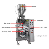 Máquina Automática de Llenado y Sellado de Sachets de Gel Líquido de Forma Irregular, Máquina de Empaquetado de Barras de Gelatina y Jugos de Frutas con Sellado Trasero