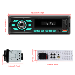 <span class=keywords><strong>Reproductor</strong></span> <span class=keywords><strong>MP3</strong></span> para Auto Podofo, Radio <span class=keywords><strong>de</strong></span> Auto <span class=keywords><strong>de</strong></span> Un Solo DIN, Audio, Música, Carga USB/BT/SD/AUX-IN/AM/FM, Localizador <span class=keywords><strong>de</strong></span> Auto, Aplicación Móvil - Product Image 5