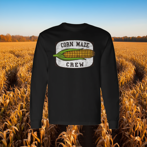 Camiseta de manga larga con estampado de Corn Maze Crew Corn Cob Artwork - Product Image 3