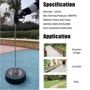 NBT di alta qualità <span class=keywords><strong>idropulitrice</strong></span> pulitore di superficie pulitore telaio con bacchette di prolunga - Product Image 5