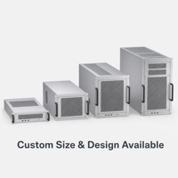 TZR OEM ODM Fabrication sur mesure de tôlerie, châssis 4U pour montage en rack, découpe laser, pliage, boîtier de serveur pour équipement de calcul en périphérie