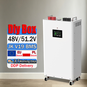 ชุดกล่องแบตเตอรี่แบบตั้ง DIY สำหรับติดตั้งเอง ยี่ห้อ Poland Stock DDP ขนาด 48V 16S 280Ah 304Ah 314Ah พร้อมช่องใส่ BMS สำหรับระบบโซลาร์เซลล์บ้าน  กล่องแบตเตอรี่ LiFePO4 - Product Image 1