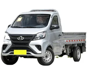 Fuente del fabricante Changan Star Card 2023 Mano izquierda 2 puertas 2 asientos Vehículo de combustible Mini camión Cargo Van