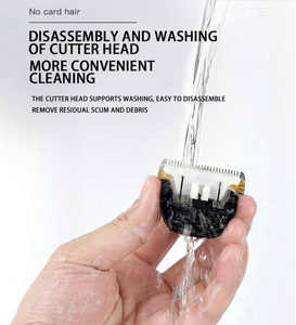 Rasoir pour animaux de compagnie chien chat spécial coupe de cheveux tondeuses électriques à poussoir cheveux de chien en peluche tondeuses de coiffeur électriques poussoir à cheveux - Product Image 6