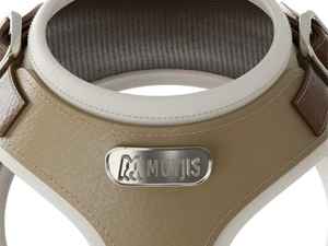 Collar y arnés de cuero personalizado para mascotas OEM/ODM, arnés de lujo para perros y gatos, ropa ajustable para gatos - Product Image 5