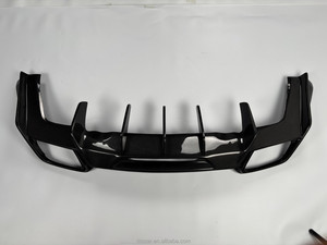 Parachoques de coche de fibra de carbono de alta calidad adecuado para <span class=keywords><strong>Mercedes</strong></span> Benz <span class=keywords><strong>AMG</strong></span> GT <span class=keywords><strong>GTC</strong></span> GTS difusor de parachoques trasero de fibra de carbono - Product Image 4
