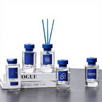 Bougie parfumée en cire de soja dans un bocal en verre, décoration d'intérieur, non toxique, écologique, 60-90 jours