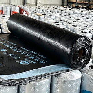 Membrane d'étanchéité autocollante résistante aux racines en polyester, caoutchouc butyle et bitume modifié SBS pour toiture végétale 5 - Product Image 1