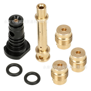 Hyq027 Main Jet Nozzle Kit For Gx160 168 Carburetor Repair Replacement Parts With <b>O</b> <b>Ring</b> And Plunger - Product Image 3