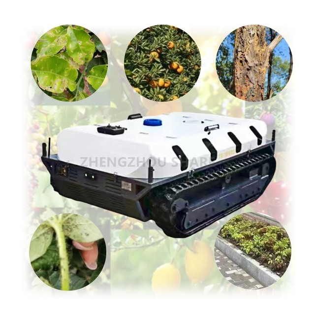 New Design Remote Controlled Agricultural Sprayer Robot Sprayer Hybrid Gasoline Electric Sprayer