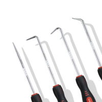 4 Pcs Pick et Hook Set Precision Automotive Mechanic Picks Tools Set for Car Oil Seal Hooks Puller Remover Tool