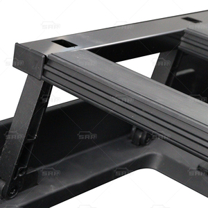 رف للطرق الوعرة قابل للطي والرفع، حماية من الألومنيوم، سلم جانبي قابل للطي للتسلق لملحقات جيتاور ترافلر T2 - Product Image 5