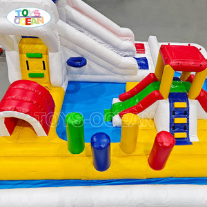 Vente flash : Tapis aquatique <span class=keywords><strong>gonflable</strong></span> pour parc aquatique de jardin, toboggan aquatique adapté aux fêtes <span class=keywords><strong>d</strong></span>'enfants, location - Product Image 6