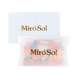Personalizar Impresión Logo Texto Ropa de alta calidad Embalaje Cremallera Bolsa Plástico Esmerilado Ziplock Bolsas de plástico transparente - Product Image 4