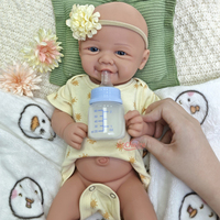 Poupées de Bain Reborn en Silicone Premium 17'' Vivienne avec Fonction Étanche, ODM pour le Marché des Jouets de Bain, OEM/ODM Personnalisé, Certifié CE