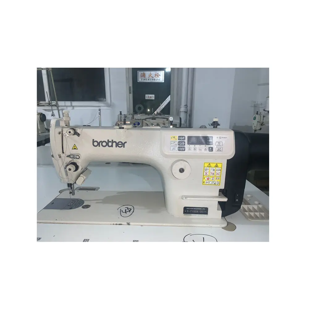 اليابان شقيق 7100A ماكينة خياطة بإبرة واحدة ماكينة خياطة