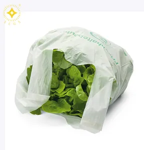 OXO-bolsa ecológica Biodegradable, bolsas biodegradables, reutilizables y reciclables Bio compostables, color blanco, para Biobags de compras