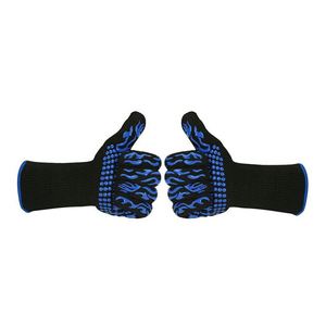 Gants de barbecue en fibre d'aramide personnalisables avec logo, résistants à la chaleur extrême 932F, pour la cuisson et le grillades (Guantes De Barbacoa, Grillhandschuhe) - Product Image 3