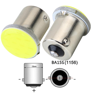 Bombilla LED para Auto P21W 1156 Ba15s 1157 Bay15d, Luz <span class=keywords><strong>de</strong></span> Señal <span class=keywords><strong>de</strong></span> Giro COB 12V, Blanca, Amarilla, Roja, Luces <span class=keywords><strong>de</strong></span> Freno, Reversa y Estacionamiento - Product Image 3