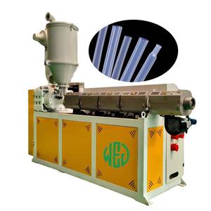 Ligne de production de tuyaux à haute efficacité énergétique et à haute productivité en PVDF/FEP/<span class=keywords><strong>PFA</strong></span>/PTFE Téflon, extrudeuse à vis simple SJ30/<span class=keywords><strong>35</strong></span>/50 - Product Image 1