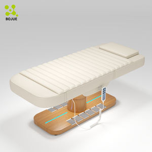 Lujo moderno oro blanco salón muebles 4 Motor eléctrico belleza Facial masaje cama Mesa silla Facial Spa cama de pestañas - Product Image 3