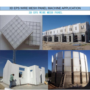 Machine de panneau monolithique de la machine <span class=keywords><strong>Tridi</strong></span> de panneau d'EPS 3D de machines de Shunda, machine de panneau d'EPS 3d - Product Image 2
