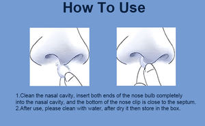 Atemschnarch-Entlastungs gerät Anti-Schnarch-Nasen clip Mini-Anti-Schnarch-Gerät - Product Image 6