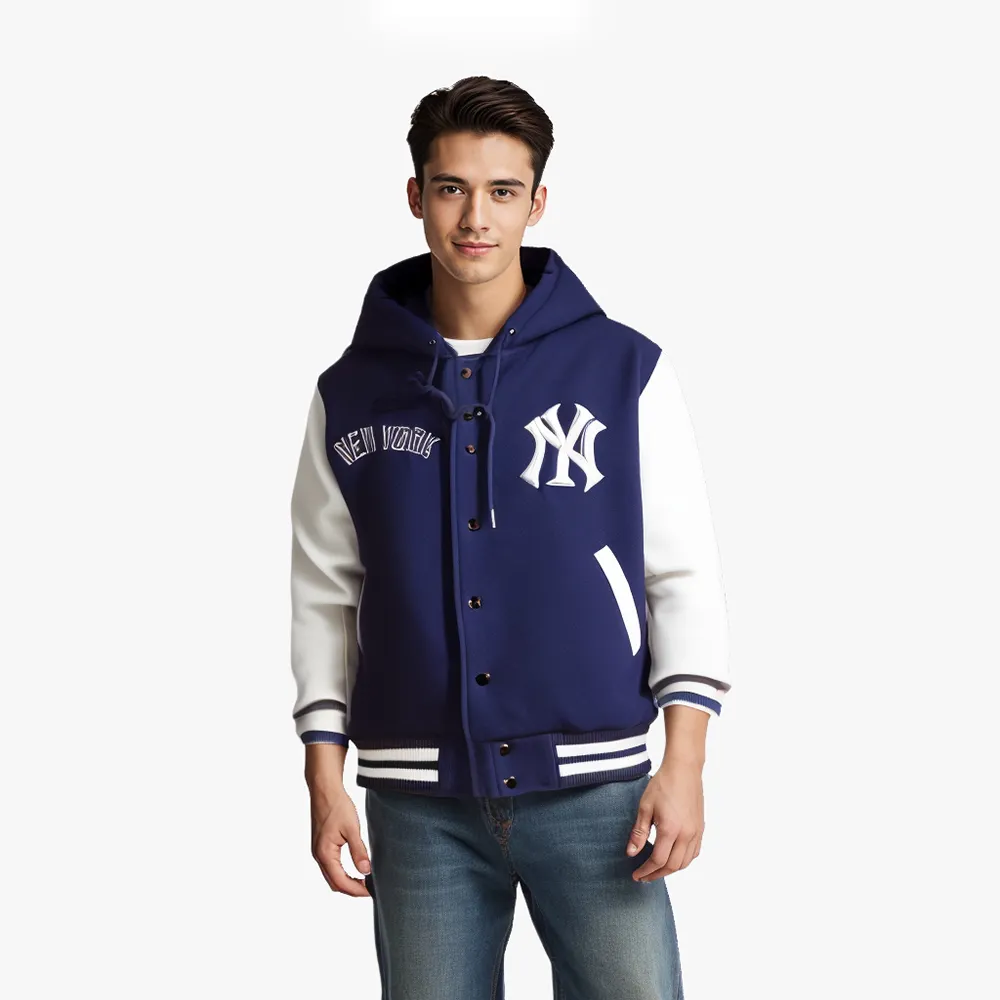 Mens Moda Varsity Jacket Causal Slim Fit Bomber baseball Jackets