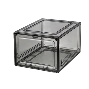 2021 new product shoe box storage clear acrylic shoe box with custom logo