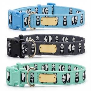 <span class=keywords><strong>Collar</strong></span> para Perros YG-111 de Nailon con Diseño de Panda, Transpirable, Personalizado, de Dibujos Animados, Moderno y Sencillo - Product Image 1