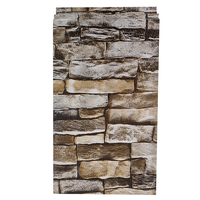 Panneaux muraux en bois sculpté en métal, revêtement mural extérieur antirouille, isolation sandwich en PU pour la décoration de villa