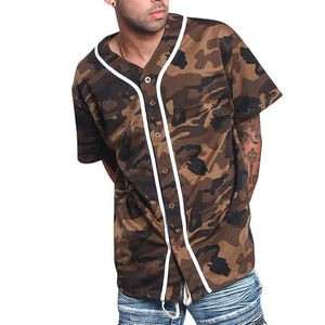 2025 maillot de baseball imprimé personnalisé pour hommes vêtements de sport vêtements de softball 100% polyester respirant séchage rapide - Product Image 3