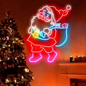 Letrero de Neón LED de Calabaza de PVC Barato, Letreros de Luz de Neón <span class=keywords><strong>Fluorescentes</strong></span>, Letrero de Neón Navideño de Imitación - Product Image 1