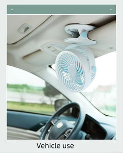 YD0544 ventilateurs pliables accrochables extérieur oscillant <span class=keywords><strong>Auto</strong></span> Portable Rechargeable Usb bébé poussette monsieur bureau Clip ventilateur - Product Image 2