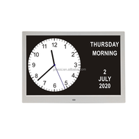 ODM OEM Date et heure Senior Montre Calendrier numérique Horloge Démence Montre Horloge pour personnes âgées
