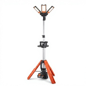<span class=keywords><strong>Projecteur</strong></span> <span class=keywords><strong>LED</strong></span> portable 18V alimenté par batterie, forme florale, éclairage de grande surface pour utilisation en extérieur - Product Image 1
