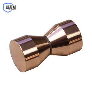 มือจับประตู Xin Xiong Jia สแตนเลสแบบรูเดียวทรงกลม สำหรับห้องน้ำสไตล์ร่วมสมัย - Product Image 1