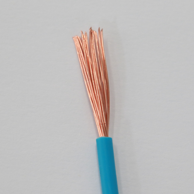 High Quality Building Braid Wire 4mm Flexible Solid Pure Copper Conductor PVC Insulated BVR Model Halogen-free Low Smoke Flame