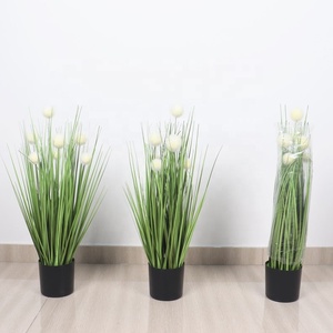Günstige Dekorative Kunstpflanze für Innenräume: Plastik-Schilfgras und Espenstrauch - Product Image 5