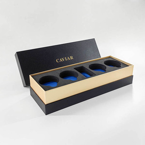 Fabricant Logo personnalisé <span class=keywords><strong>Prix</strong></span> d'usine Boîte rigide Boîte d'emballage cadeau <span class=keywords><strong>caviar</strong></span> - Product Image 3