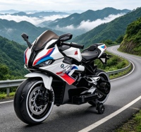 Nueva Motocicleta Eléctrica Grande para Niños de 2 a 13 Años, Modelo 2026, para Niños y Niñas, Funciona con Batería de 6V 12V, con Luces Atractivas